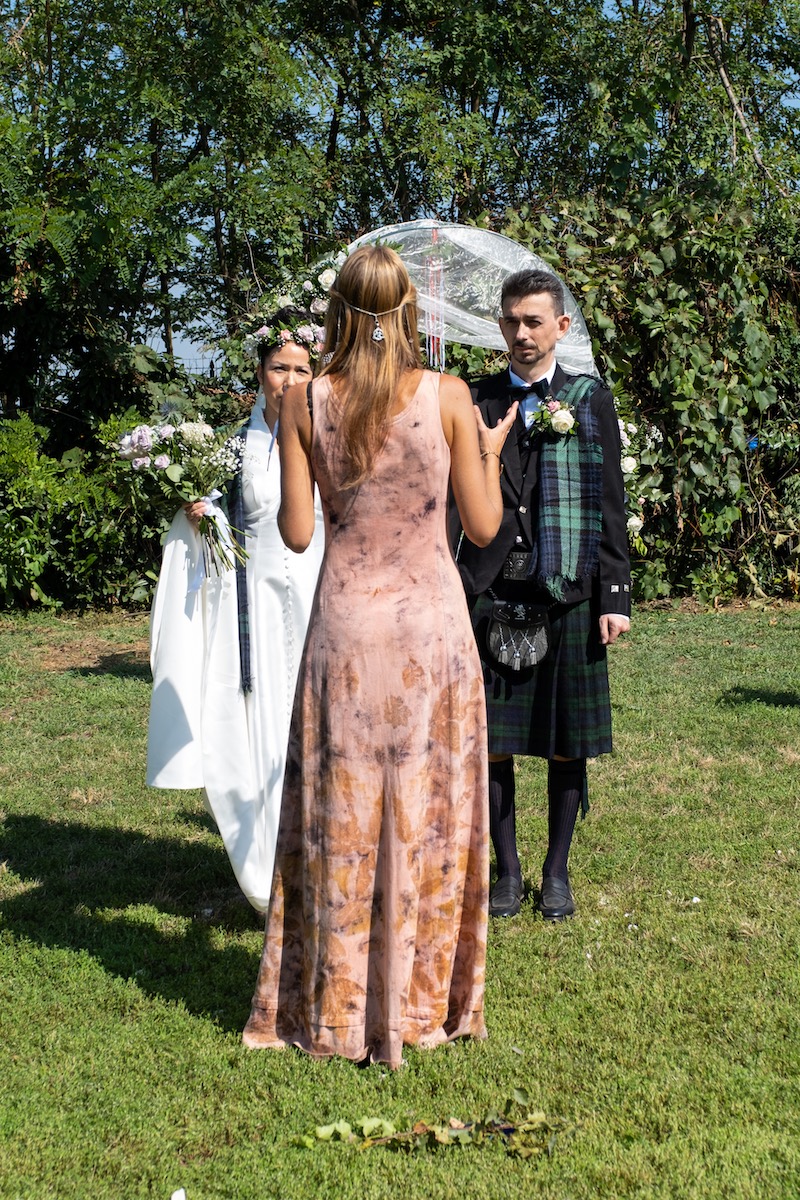 Kate e Massimo cerimonia