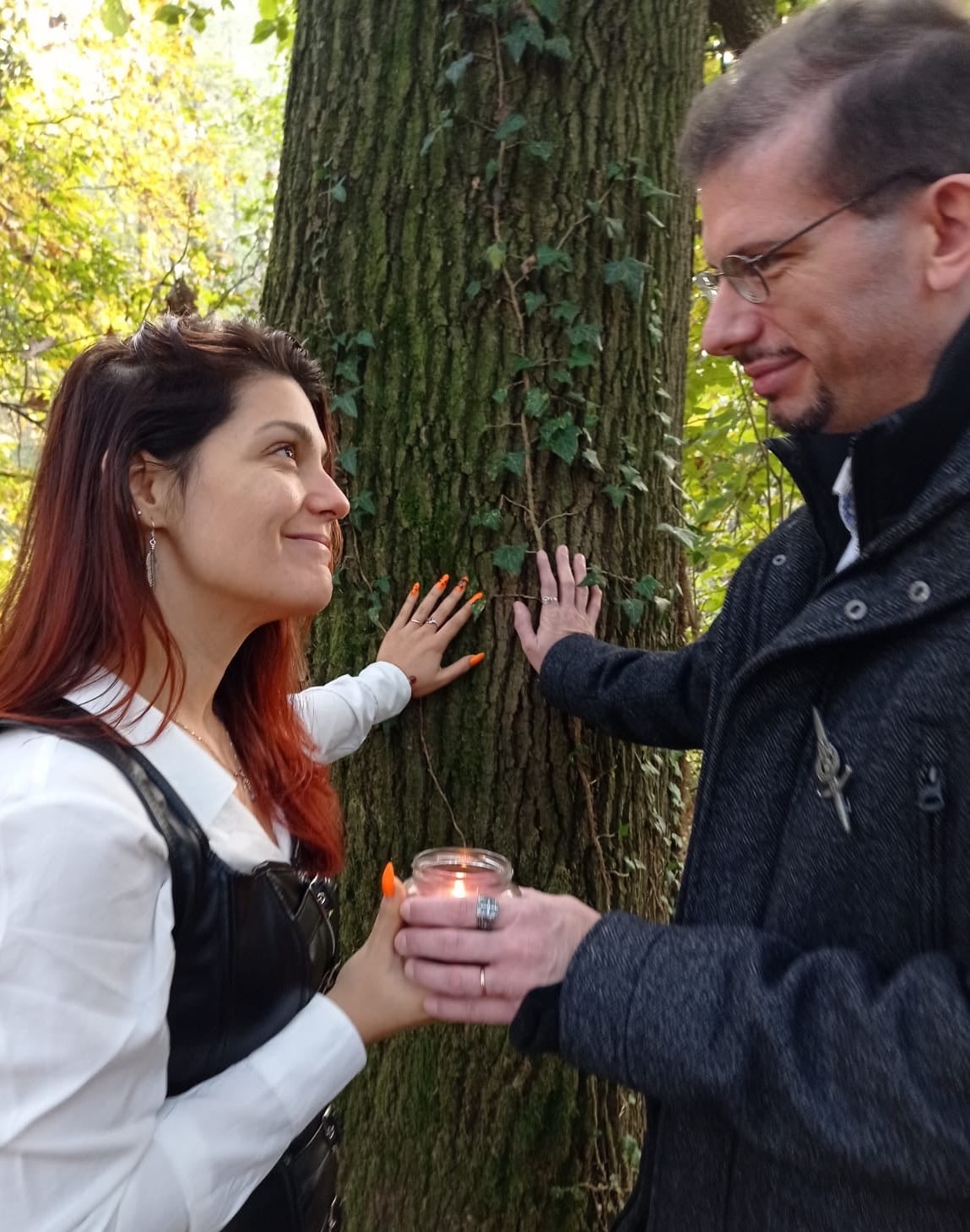 Ambra e Luigi, seconda riconferma di matrimonio nel Parco del Ticino