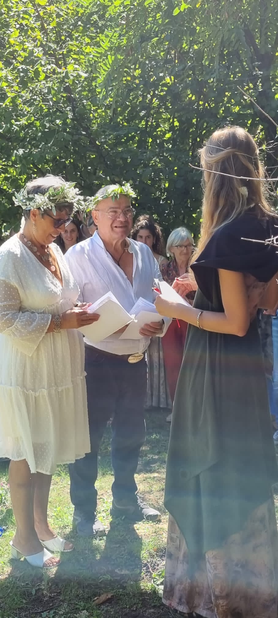 Scambio promesse Marcella e Antonio