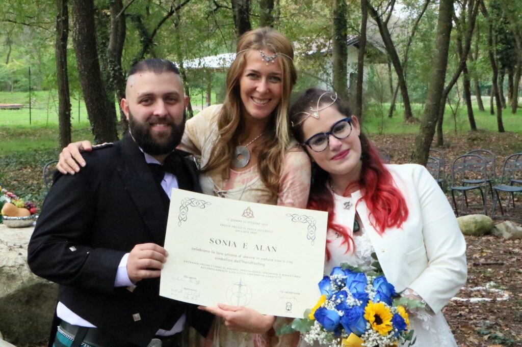 Matrimonio Celtico Nel bosco scozzese